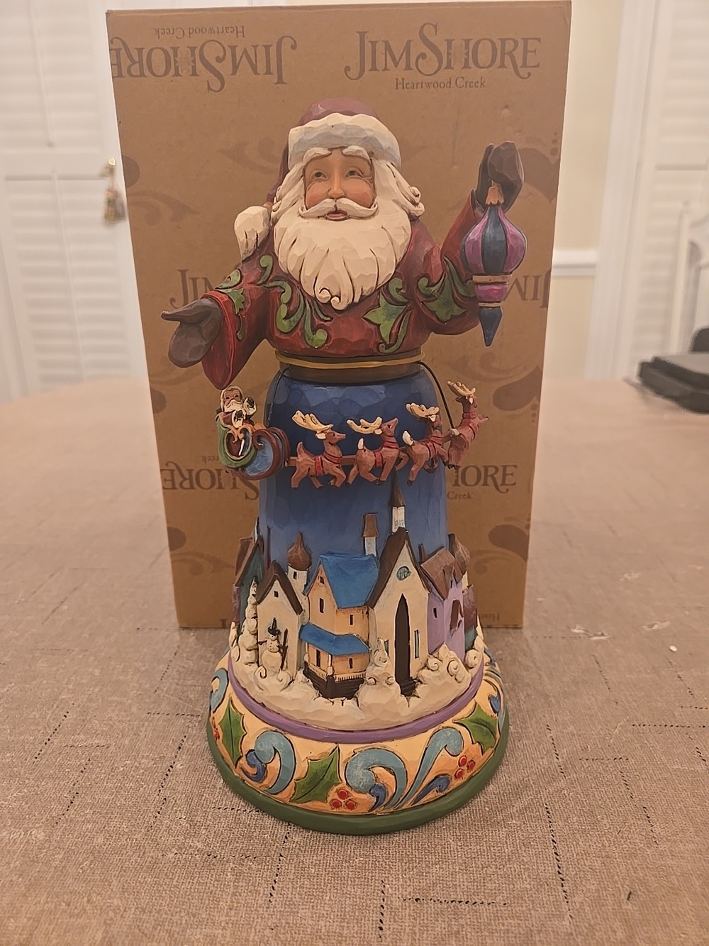 Jim Shore "Christmas Joys All Around" Santa Figurine